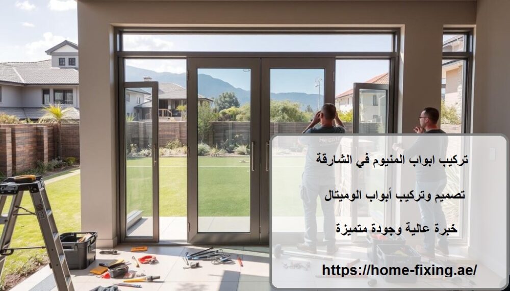 تركيب ابواب المنيوم في الشارقة