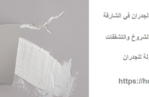 شركة إصلاح تشققات الجدران في الشارقة