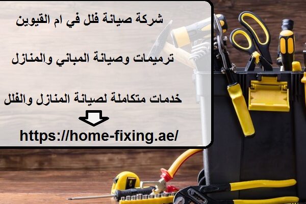 شركة صيانة فلل في ام القيوين
